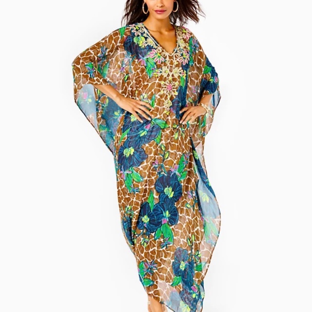 Lilly Pulitzer Rosia embroidered Caftan